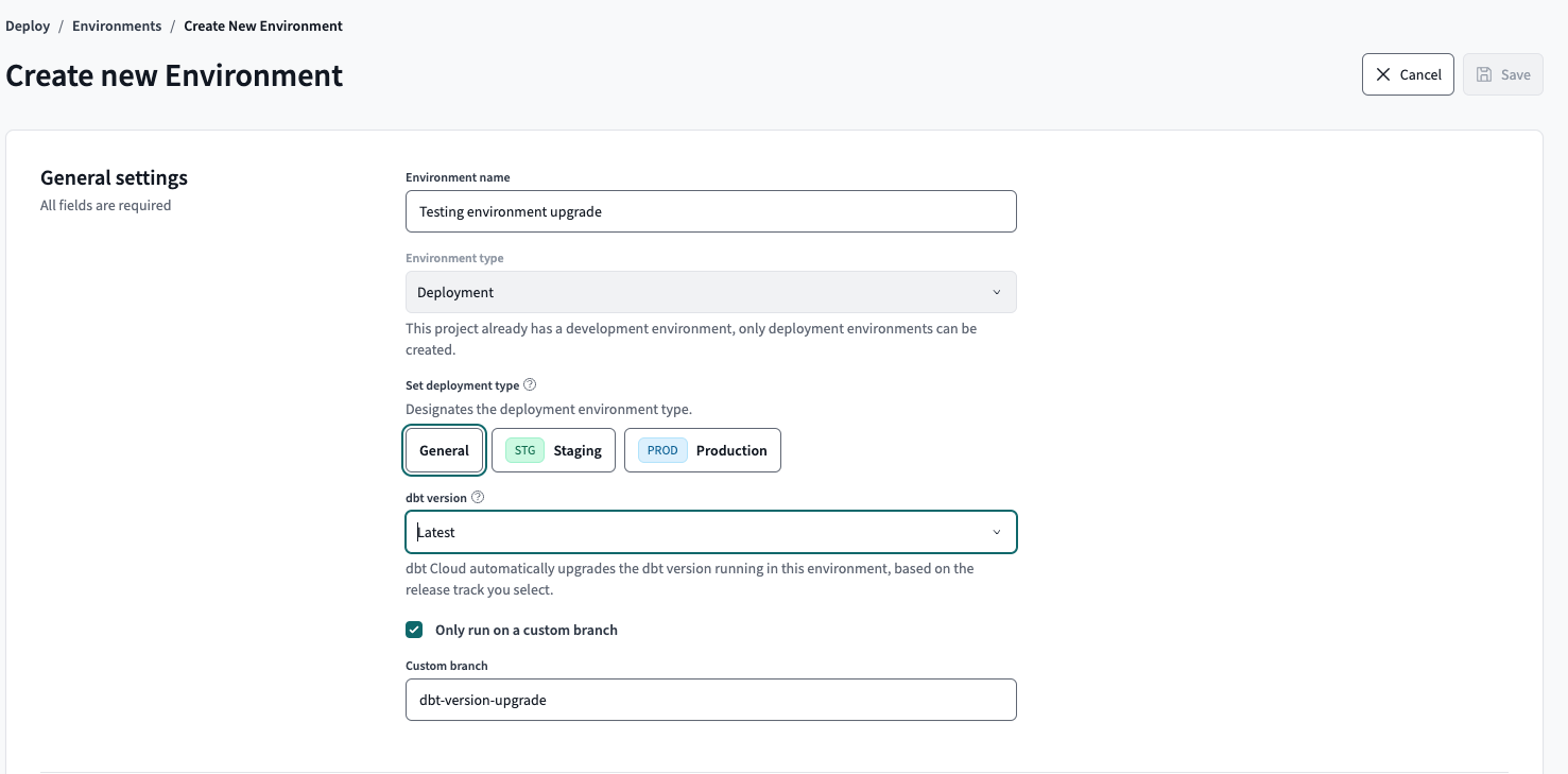 Setting your testing environment